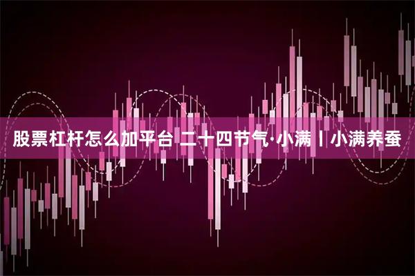 股票杠杆怎么加平台 二十四节气·小满丨小满养蚕
